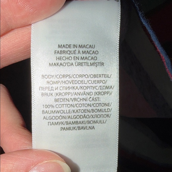 Ralph Lauren Kids Colorful Striped Bear Tee - Picture 5 of 5